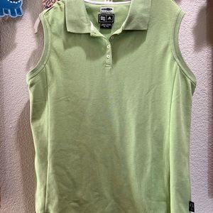 Adidas Climalite Stretch Lime Green Tank XL